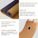 Gruper Yoga Mat Non Slip, Eco Friendly Fitness Exercise Mat with Carrying Strap,Pro Yoga Mats for Women,Workout Mats for Home, Pilates and Floor Exercises
