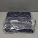 GAWAMAY Decorative Square Throw Pillow Covers 18"x18" Inch Set of 2, Super Soft Chenille Pillows Cover Fall Pillowcase for Living Room Bedroom Sofa Couch Cushion Cover Navy Blue 45x45cm (Only Covers)