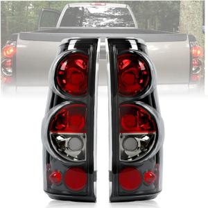 ECOTRIC Tail Lights Compatible with 1999-2006 Chevy Silverado 1500 2500 3500 Classic 1999-2003 GMC Sierra 1500 2500 3500 Pair Taillight Brake Signal Lamp Clear Lens ECOTRIC Tail Lights Compatible with 1999-2006 Chevy Silverado 1500 2500 3500 Classic 1999-2003 GMC Sierra 1500 2500 3500 Pair Taillight Brake Signal Lamp Clear Lens
