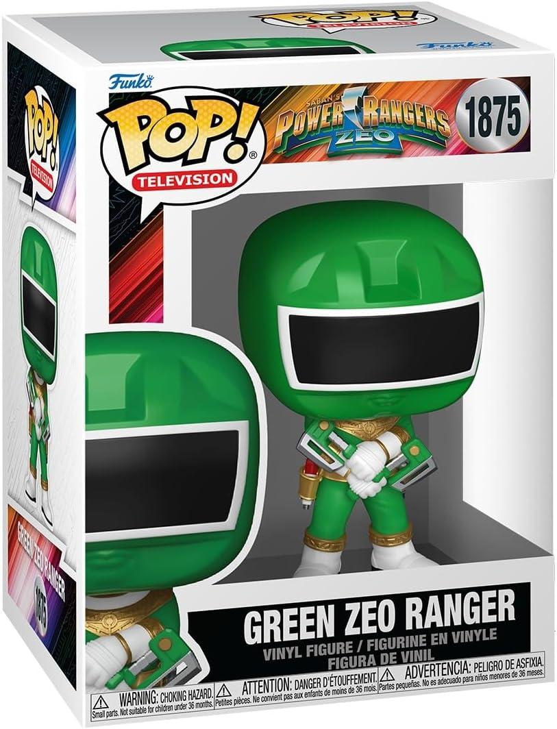 Funko Pop! TV: Power Rangers Zeo - Green Zeo Ranger - Collectable Vinyl Figure - Gift Idea - Official Merchandise - Toys for Kids & Adults - TV Fans - Model Figure for Collectors