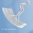 Window Air Conditioners Windshield Universal,Adjustable Angle Air Conditioner Air Deflector,Prevent Direct Blowing of Heat and Cold Air for Vents, Sidewall and Window ac Unit