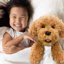 Super Soft Plush Dog Toy, Labrador Puppy, Cream Color, 13 Inches, Great for Kids and Adults, Cuddly Companion for Grandparents, Stuffed Animals & Stuffed Dolls (Goldendoodle), 10 inches