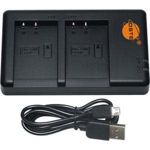 DSTE LP-E17 Battery Charger Compatible with Canon LP-E17 Battery and EOS Rebel T7i, T6i, T6s, SL3, SL2, 77D, 9000D, 8000D, 800D, 760D, 750D, 200D, M6, M5, M3, Kiss X8i DSLR Cameras & More