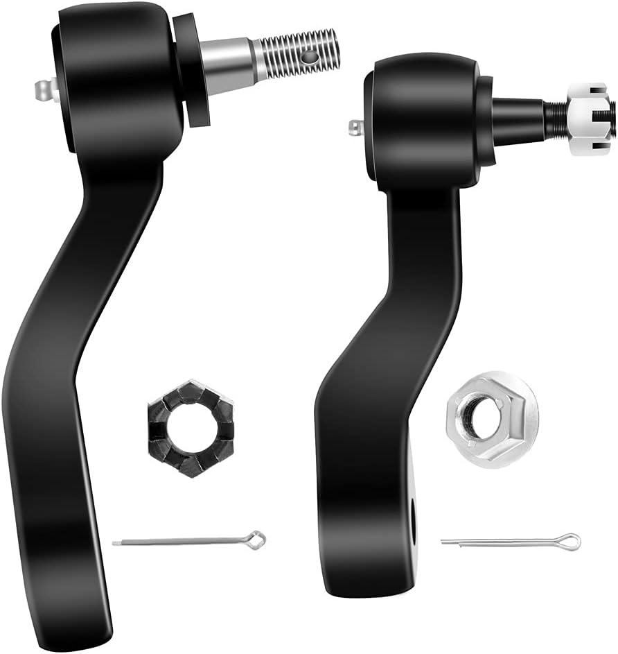 SCITOO 2pcs Steering Idler Arm Pitman Arm Kit fit for Chevy Silverado 1500 Tahoe Suburban 1500 Avalanche 1500 Express 2500 3500 for GMC Sierra 1500 Yukon 1500 Savana 2500 3500 for Cadillac Escalade
