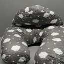 Nursing pillows, Original Nursing Pillow for Breastfeeding-Pioneering Safety Fence- Wider Feeding Pillows