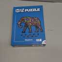 Animal Shaped Jigsaw Puzzles Adults and Kids Impossible Funny Education Puzzle (Elephant 159 Pieces)
