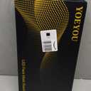 LED Face & Neck Beauty Mask, Red Light Therapy for Face & Neck, 4 Light Modes, Soft Silicone, 348 LEDs, Rechargeable Remote with Timer, Portable Cosmetic Skin Care Device for At-Home Glow