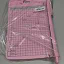 Firbon 12" Guillotine Paper Cutter, Heavy Duty 12-Sheet Capacity Trimmer for Cardstock, Photos, Scrapbooking, Office, Classroom, Studio (Pink)