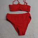 TEMPT ME High Waisted Bikini Sets for Women Two Piece Swimsuit Tummy Control Bathing Suit Cheeky Bottoms Push Up Top M