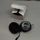 Hand Exerciser Ball with Counter - Auto-Start Gyroscopic Wrist Trainer for Seniors (Black Counting)