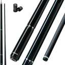 58 Inch 20oz Carbon Fiber Pool Cue Stick, 10.5mm