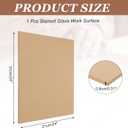MECCANIXITY 24" x 24" Stained Glass Work Surface Heat Resistant, 5/16" Thick Stained Glass Supplies Tools Cutting Board Mat