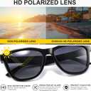 Polarized Sunglasses Womens Trendy Classic Retro Womens Sunglasses Men Driving Sun Glasses UV Protection