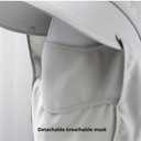 360 Full Protection Sun Hat for Women UV Protection, UPF50+ Ultimate Sunshield, Sun Visors, Bucket Hat for Man Fishing Hat Hiking Hat Women Summer Hats Detachable Multi-Functional Design (Grey)