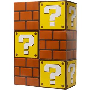 SUYEPER 2PCS Big Party Boxes for Children's Birthday Parties - Question & Brick Boxes Game & Favor Props (11.8 x 11.8 Inch)