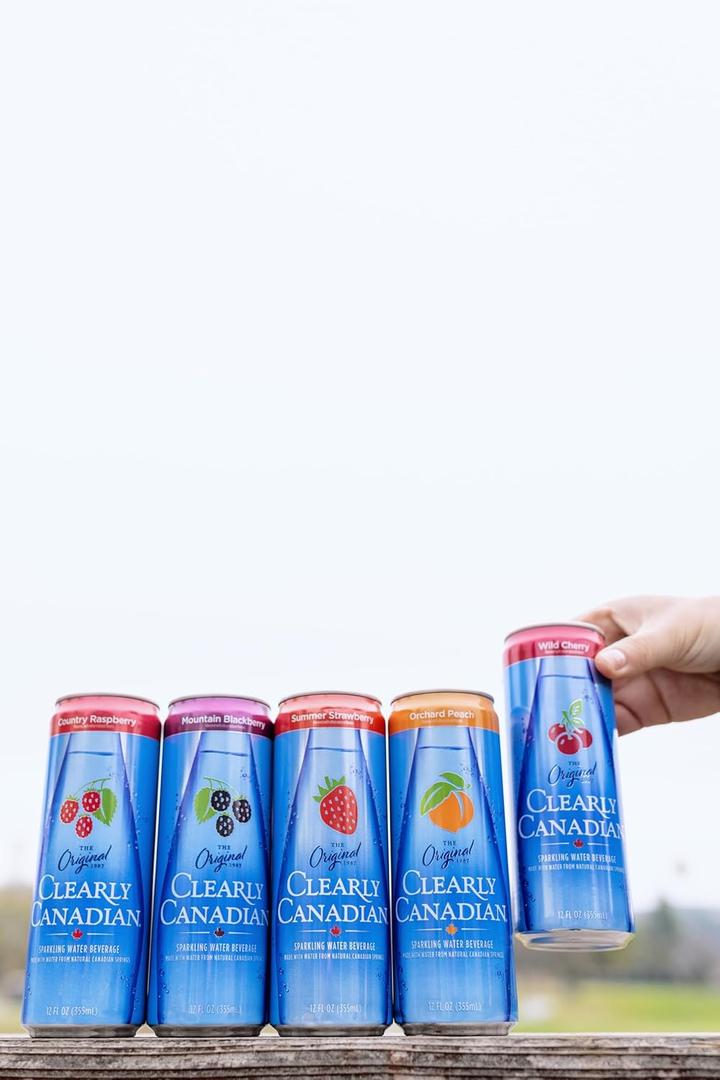 Clearly Canadian Wild Cherry 6pk Cans (72 Fl Oz (Pack of 1))