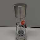 Cole & Mason Derwent Pepper Mill - Refillable Pepper Grinder with Gourmet Precision Mechanisms - Kitchen Accessories for Cooking - Black Peppercorn Grinder for Seasoning - Pepper Mill, Stainless Steel