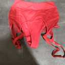 Women's Underwear  Mid Waist Fishnet Garter Short Burgundy Small