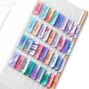 Mr. Pen- Bible Tabs, 120 pcs, Dreamy Tapestry, Laminated Bible Tabs for Women and Men, (90 Book Tabs and 30 Blank Tabs)