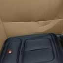 SWISSGEAR Sion Softside Expandable Spinner Luggage Durable Lightweight Travel Suitcase, Black, Checked-Medium 25-Inch