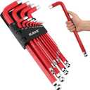 ELEAD Jumbo Hex Key Allen Wrench Set | 13-Piece SAE 5/64"-3/4" | Long Ball End Durable S2 | Automotive | Mechanic | Furniture | Professional Grade Tools (SEA Jumbo Kit)