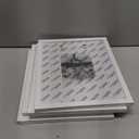 Egofine 11x14 Picture Frames Set of 4, Made of Solid Wood Covered by Plexiglass 5x7 and 8x10 with Mat or 11x14 without Mat, for Table Top Display and Wall Mounting Photo Frame White