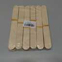 WISYOK 8'' Jumbo Craft Sticks, 60pcs Extra Large Natural Premium Wood, Ice Cream Sticks, Jumbo Sticks, Large Tongue Depressors, Plant Labels, Hair Removal and Waxing Supplies, Crafting