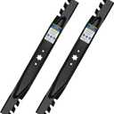 GICOOL 942-04290 Mulching Mower Blade for Cub Cadet 46 inch LTX 1045 1046 XT1 LT46 XT2 LX46 Mower Blades Replaces OEM. 742-04244, 942-04244, 942-04290-X, 6-Star Mounting Pattern