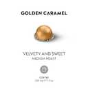 Nespresso Capsules Vertuo, Golden Caramel, Medium Roast Coffee, 30 Count Coffee Pods, Brews 7.8oz.