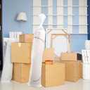 3 Pcs   Plastic Rug Storage Bag, Fits Rug up to 9'x 12' Large Clear Carpet Bag Moving Bag with 100 Pcs Zip Tie Perfect for Storage, Moving, Packing, Shipping