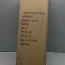 8" Spoke Wheel Trailer Jack, 10" Vertical Movement, 1500 lbs, for RV, Boat, Trailer and More, Black