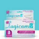 Lagicam Vaginal Yeast Infection, Antifungal 3 Day Miconazole Nitrate Treatment Cream, Relief for Itching, Burning, Odor and Discharge, 3 Applicators Best by 2027/03
