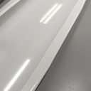 Lithonia Lighting 4 Foot LED Light Fixture, Low-Profile LED Wraparound Flush Mount Ceiling Light, 4000K Cool White, 120V, 48-Inch (FMLWL 48 840)