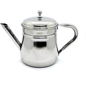 KERAM Percolator Coffee Pot, 10.14 fl oz (300 ml), 4-6 Cup Capacity, Stainless Steel, portable coffee maker for camping pour over non electric