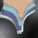 Seamless Underwear Women Pack No Show Thongs For Women Ladies Sexy Panties Underwear Breathable Comfortable Count 12. Size S