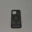 Temdan Magnetic Compatible with iPhone 15 Pro Max Case, [Built-in Invisible Kickstand][Compatible with MagSafe] [Military Grade Shockproof] Slim Translucent Matte Phone Case for iPhone 15 Pro Max 6.7" (Black)