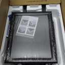 Mutualsign 3Pcs Heavy Duty Pedestal Sign Holder for Display, 8.5 x 11 inches Adjustable Floor Standing Sign Holder with Weighted Base ,Sign Stand for Indoor/Outdoor Advertising，Black