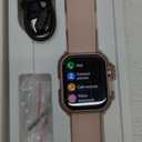 Smart Watch for Women Men Fitness: 1.85" Smart Watch with 30 Days+ Battery Life Make/Recive Call Heart Rate SpO2 Sleep Monitor 120+ Sport IP68 Waterproof Fitness Tracker Watch for iPhone Android (Rose)