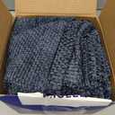 MIULEE Pack of 4 Couch Throw Pillow Covers 20x20 Inch Navy Blue Soft Decorative Chenille Pillow Covers Farmhouse Accent Cushion Covers for Boho Home Decor Sofa Bedroom Living Room