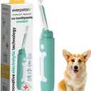 Electric Dog Toothbrush with Innovative Electrolytic Technology - Silent and Gentle Electric Toothbrush for Dogs, Effortless Dog Plaque and Tartar Remover Without a Toothpaste (Small)