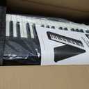 TERENCE V50 Portable 88 Key Weighted Keyboard,Upgraded Foldable Keyboard Piano 88 Keys with 2*15W Speakers,Touch-Sensitive Panel,Video&Audio Recording,MIDI,Pedal Support for Beginners&Advancer(Black)