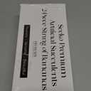 SEEKO Succulents Extra Large Fake Seaweed (Pack of 2, 33" Long) - Artificial Succulents Unpotted - String of Pearls