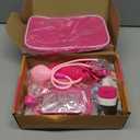 Doctor Kit for Kids Girls, 34 Pcs Kids Doctor Kit for Toddlers 3-5 with Medical Storage Bag & Real Stethoscope, Pretend Play Set for Boys Girls Fun Role Playing Game