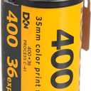 35mm Color Print Film  400 ISO  36 Exposures  Compatible with Kodak Cameras - Pack of 1