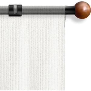 Tapestry Hanger Telescopic Rod 32-76Inch, Adjustable Wall Hanging Bar for Heavy Duty Tapestries, Blankets, Quilts & Banner Displays. Wall Mounting Pole for Room Decor(Black)