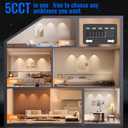 5CCT LED Track Lighting Heads Dimmable 20W 5CCT 2700K/3000k/3500k/4000k/5000k,Versatile H Track Lighting Heads,Zoomable Beam 15° to 60° Ideal for Accent Art and Task Lighting, (Black, 4 Pack)