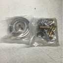 ABORON Outdoor String Light Poles 10FT (10x48mm, Black)