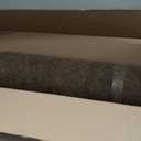 OLANLY Front Door Mat Indoor Outdoor Entrance, Waterproof All-Season, All-Weather Doormat, Sturdy Natural Rubber, Fade Resistant, Low Profile, Easy Clean Patio Porch Entryway Mat, 47x32, Brown