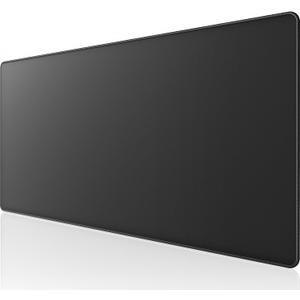 KTRIO Oversized Gaming Mouse Pad Desk Mat, Micro-Weave Cloth for Precise Control, Non-Slip Rubber Base, Stitched Edges, Water-Resistant, Full Desk Coverage for Gamer, Office & Home, 47.3 x 23.6 in