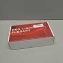 Red Light Therapy Infrared Light Therapy Pad for Body Pain NIR Deep Therapy for Back Knee Hands Feet Relief Portable 660nm 850nm Home Heating Light Therapy Wrap Belt Gift for Women Men